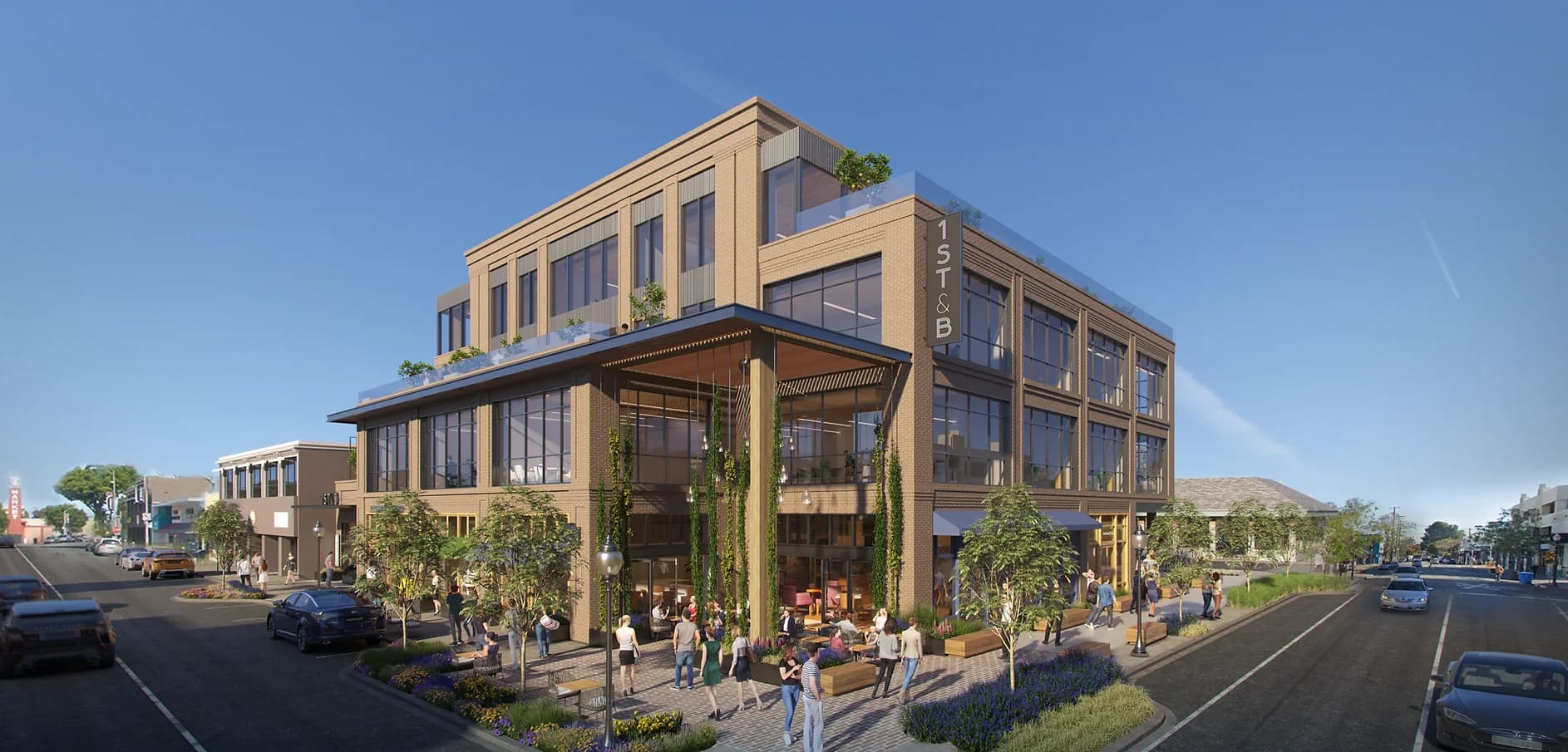 Project building rendering